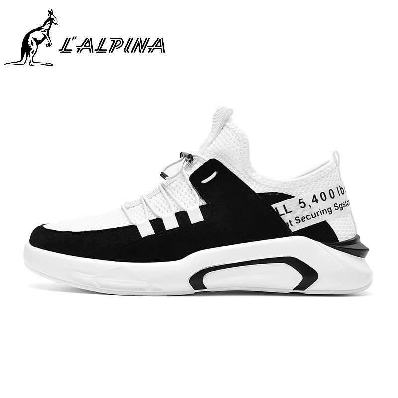 阿尔皮纳(L’ALPINA)意大利袋鼠2018新款韩版休闲男鞋时尚运动跑步鞋鞋青年学生男潮鞋