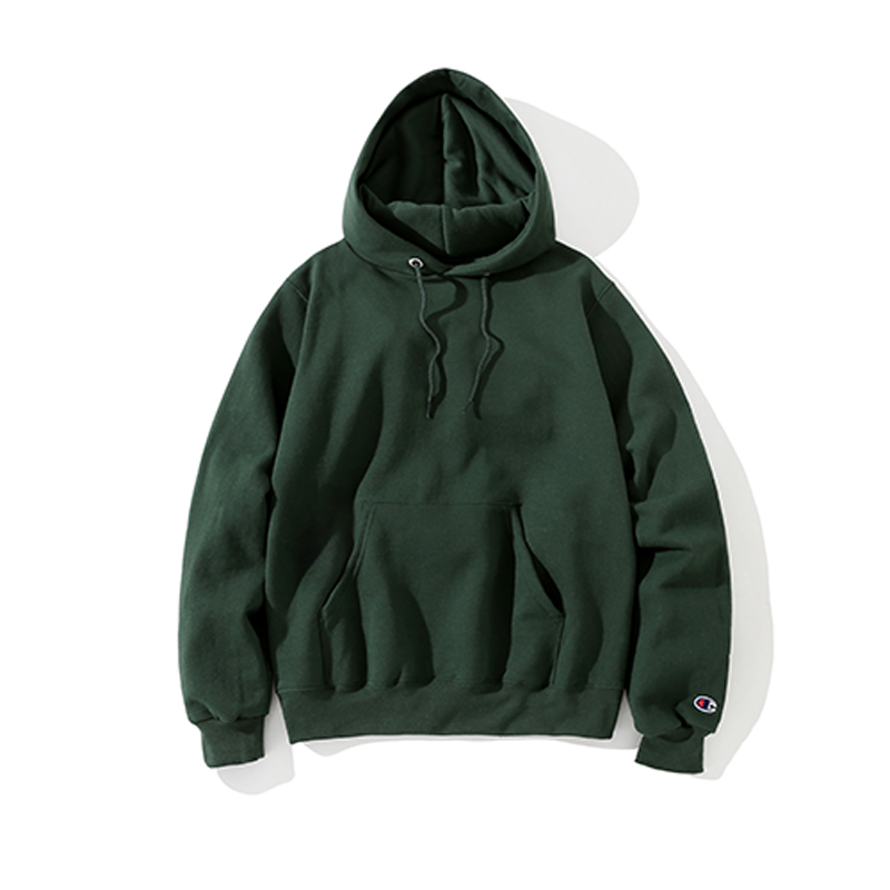 champion 冠军 经典18 秋冬加厚连帽套头卫衣刺绣男女情侣款 S700