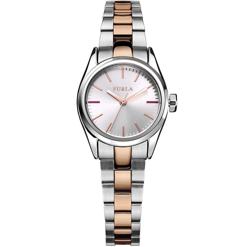 Eva系列25mm精致优雅间金色钢带女士石英手表