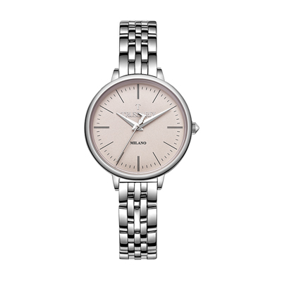 TRUSSARDI T-SUN系列休闲简约钢带防水女士石英手表