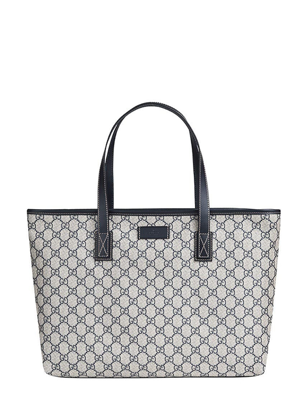 GUCCI/古驰 双G印花帆布休闲手提包购物袋 中（最长边30-50cm）211137