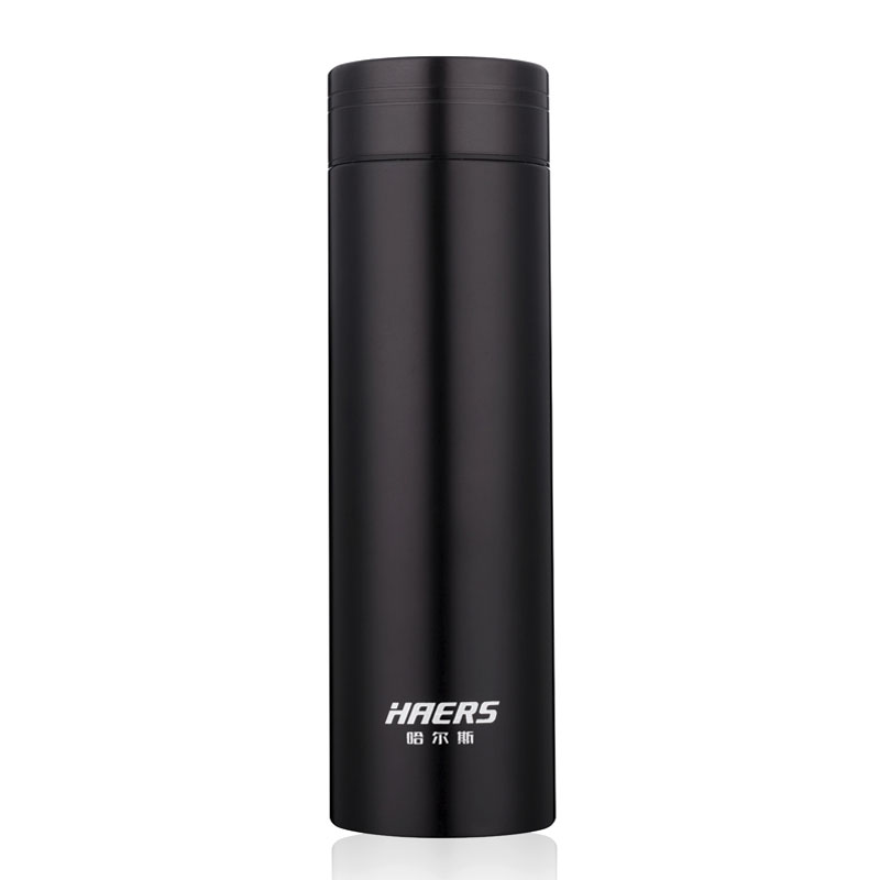 哈尔斯保温杯304不锈钢真空杯子男女士时尚水杯便携式泡茶杯420ml