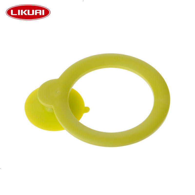 利快Ai-collection日本进口 吸盘式毛巾环浴室收纳架免打孔圆形