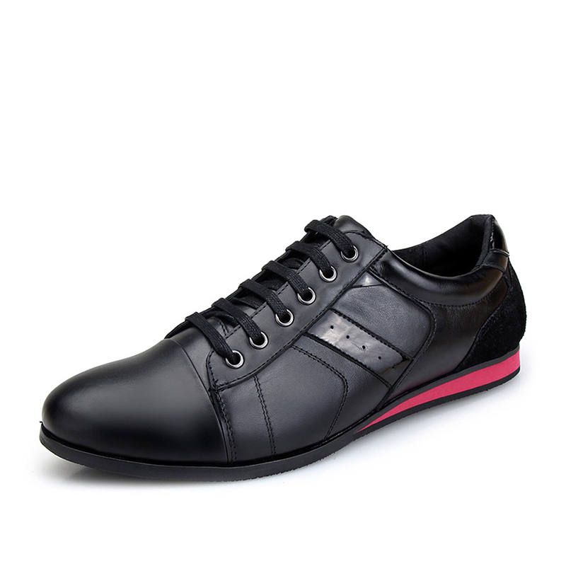 华伦世家(Valln Family)运动休闲二层牛皮（除牛反绒）运动户外鞋男鞋英伦休闲运动鞋休闲户外跑步鞋潮鞋子