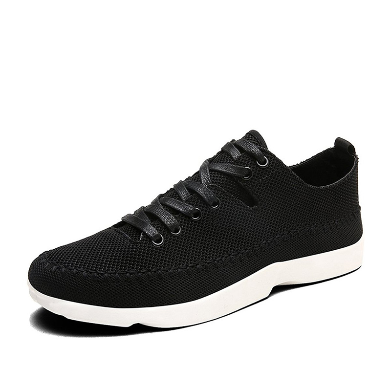 华伦世家(Valln Family)简约网布运动休闲鞋男鞋秋男士运动鞋透气网鞋跑步鞋韩版休闲潮鞋