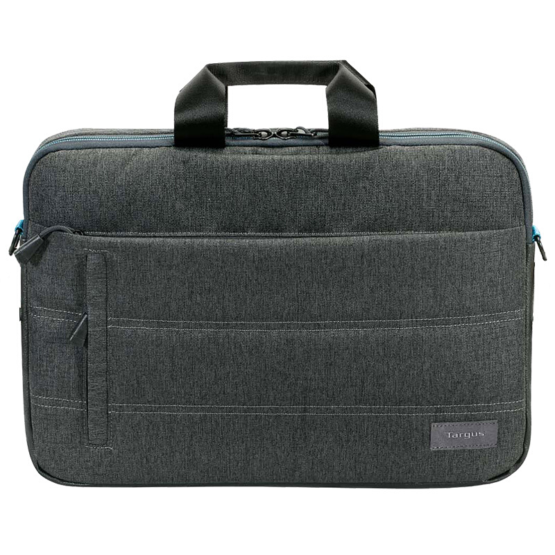 泰格斯(Targus)15英寸苹果电脑包商务MacBook笔记本手提单肩包男女碳灰TSS84004