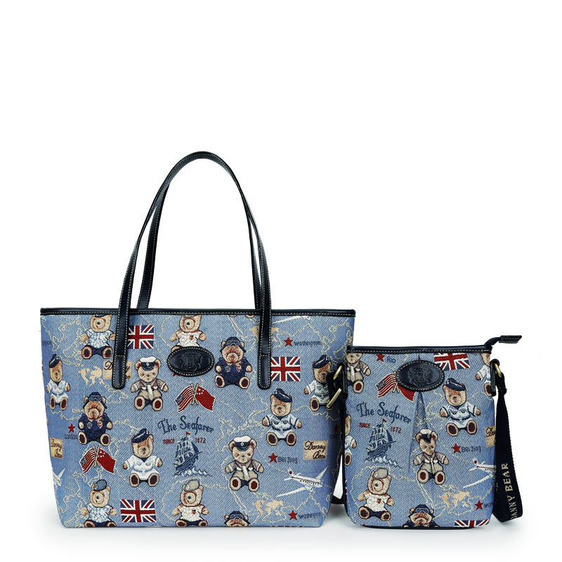 丹尼熊(Danny Bear) 休闲时尚女款航海熊单肩斜挎组合包DBWB166011-160