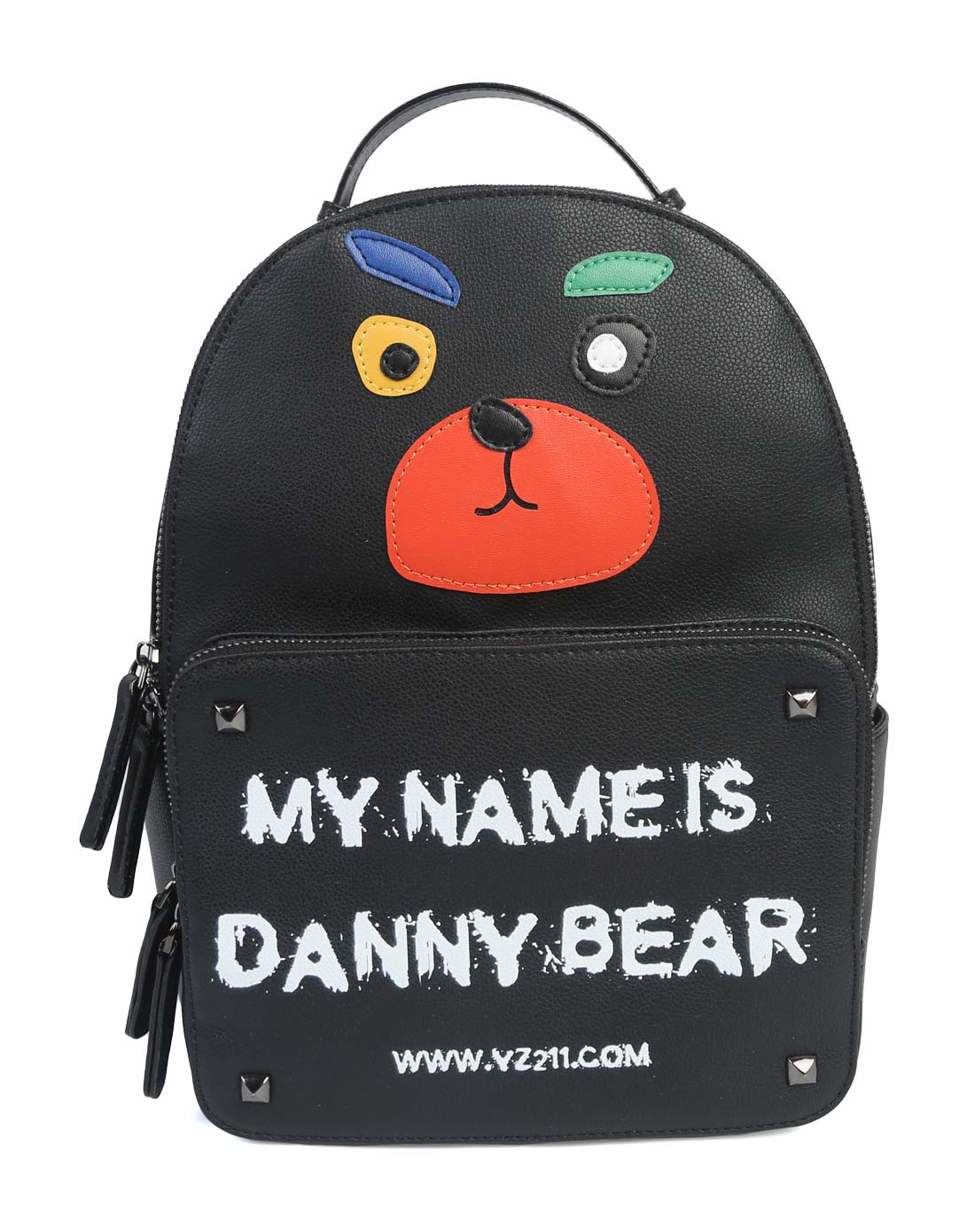 DANNY BEAR JEANS 愤怒的小熊个性潮流双肩背包DWJ7816019