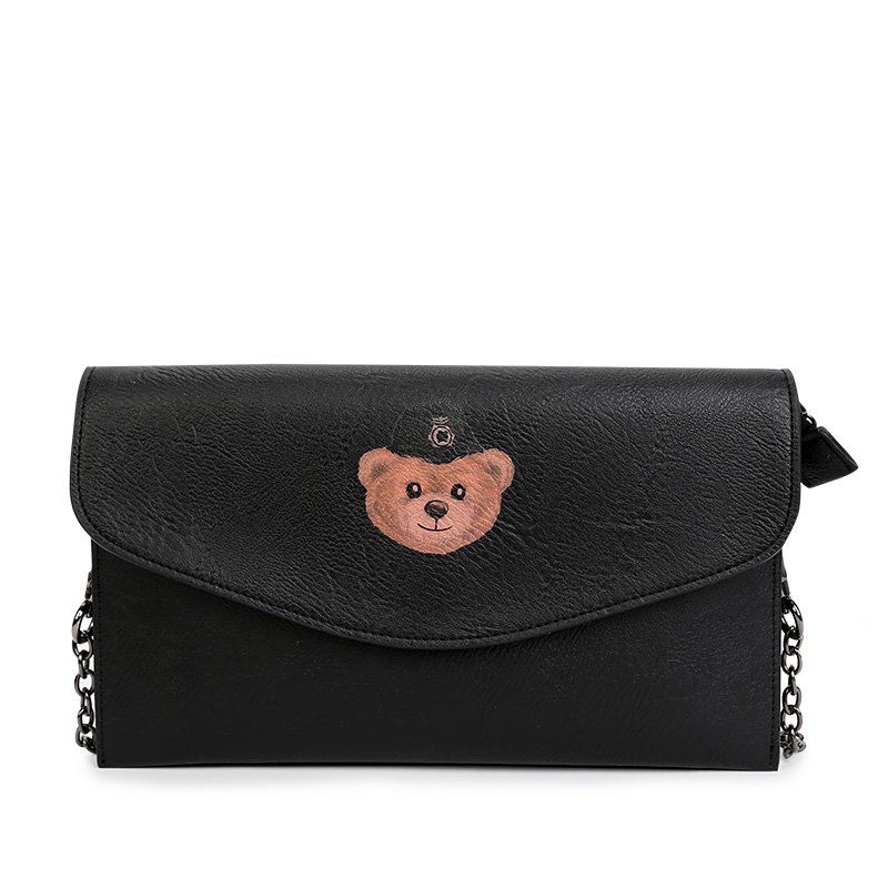 DANNY BEAR JEANS 休闲百搭JEANS熊女式单肩斜跨包DJB7816046B