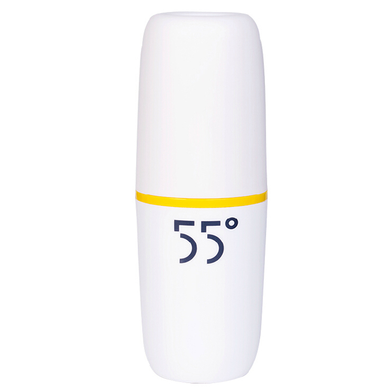 LKK55度 洛可可55度杯子快速降温杯摇一摇变温水杯黄色280ml
