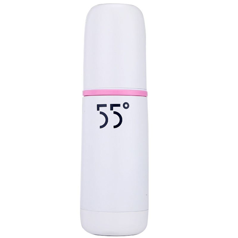 LKK55度快速降温杯 55度杯子儿童冲奶杯女款萌萌妹220ml