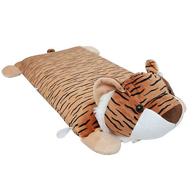 伊可莱ECOLIFELATEX乳胶枕头泰国颈椎枕芯记忆枕 玩具枕 卡通枕 抱枕 老虎