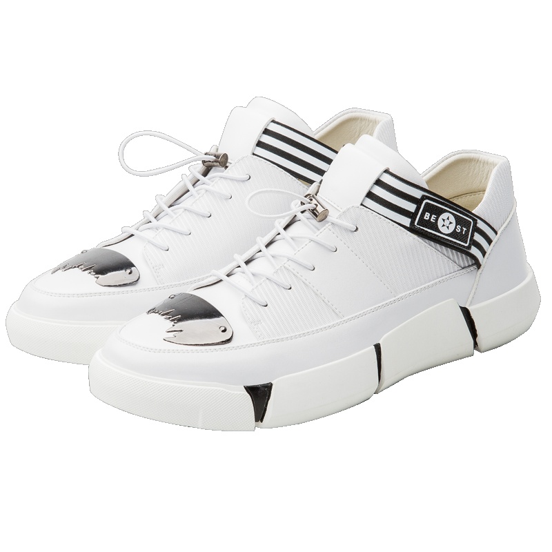 欧利萨斯OULISASI时尚潮流板鞋男士套脚休闲运动鞋