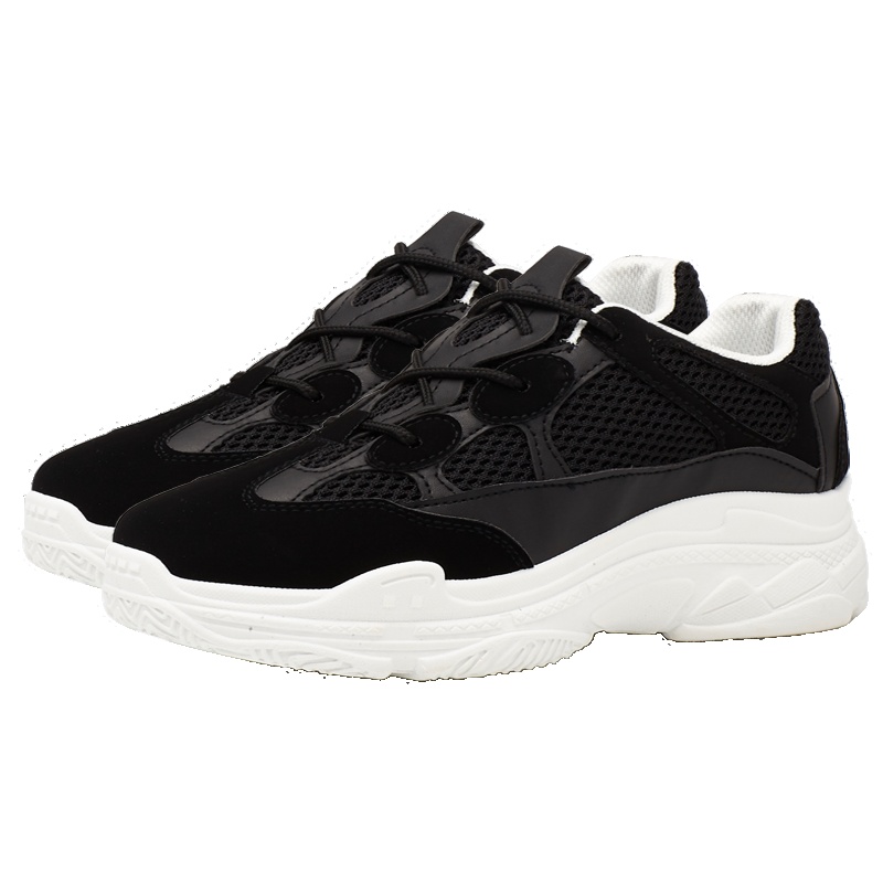 图思龙韩版网鞋女透气运动鞋轻便跑鞋女休闲跑步鞋女士老爹鞋