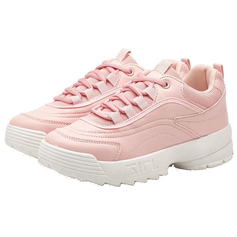 图思龙透气休闲运动鞋女韩版百搭厚底跑步鞋子