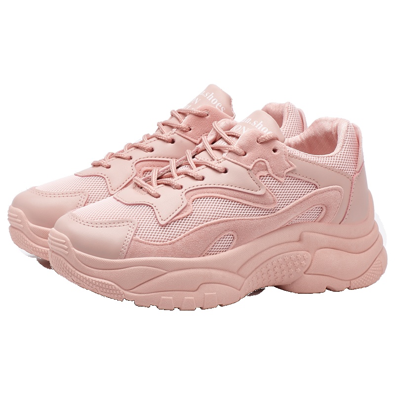 欧利萨斯韩版ins鞋内增高休闲鞋女士老爹鞋百搭女鞋