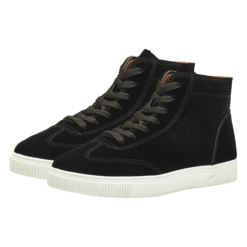 图思龙男士休闲鞋男板鞋男士休闲高帮鞋男款短靴男鞋