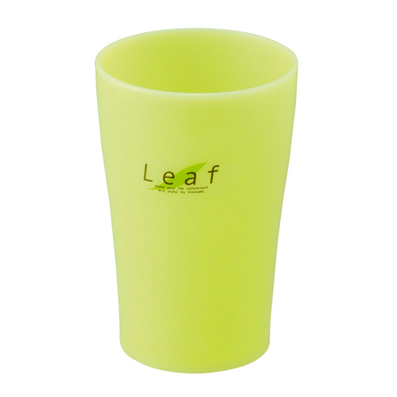 INOMATA日本进口漱口杯水杯刷牙杯塑料小巧型 280ml