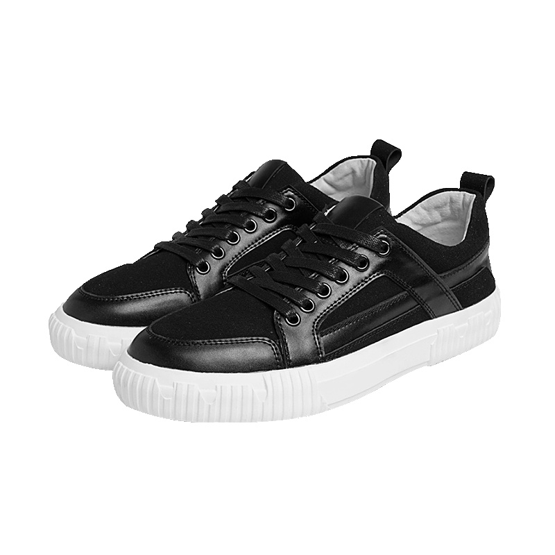 新款男士牛皮韩版百搭男士休闲鞋男鞋男士布鞋休闲板鞋男板鞋男鞋