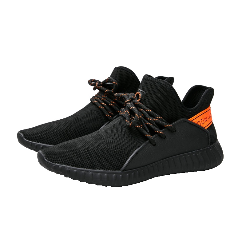 春夏新款男潮鞋韩版潮流男休闲跑步鞋子新款透气网面运动鞋男鞋