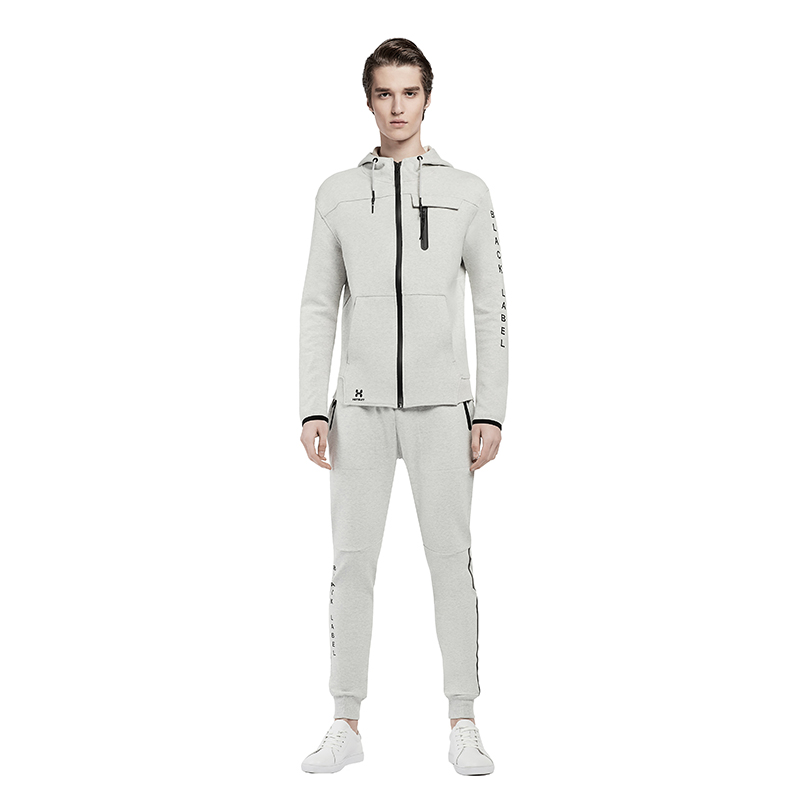 美国HOTSUIT后秀黑标系列运动卫衣外套男休闲连帽外套卫衣