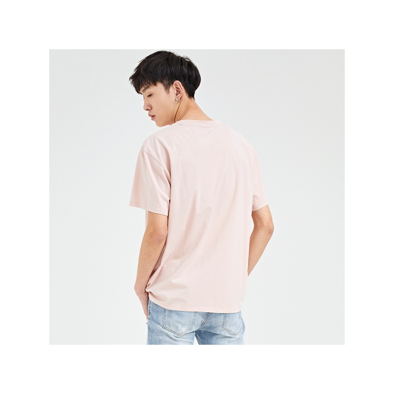 GRSAGA夏季休闲粉色系T恤11723011109