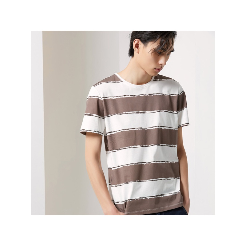 GRSAGA夏季休闲印花系T恤11622411070