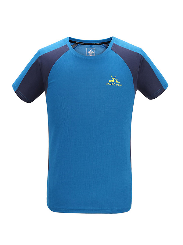 男款透气耐磨圆领T恤多功能落肩短袖