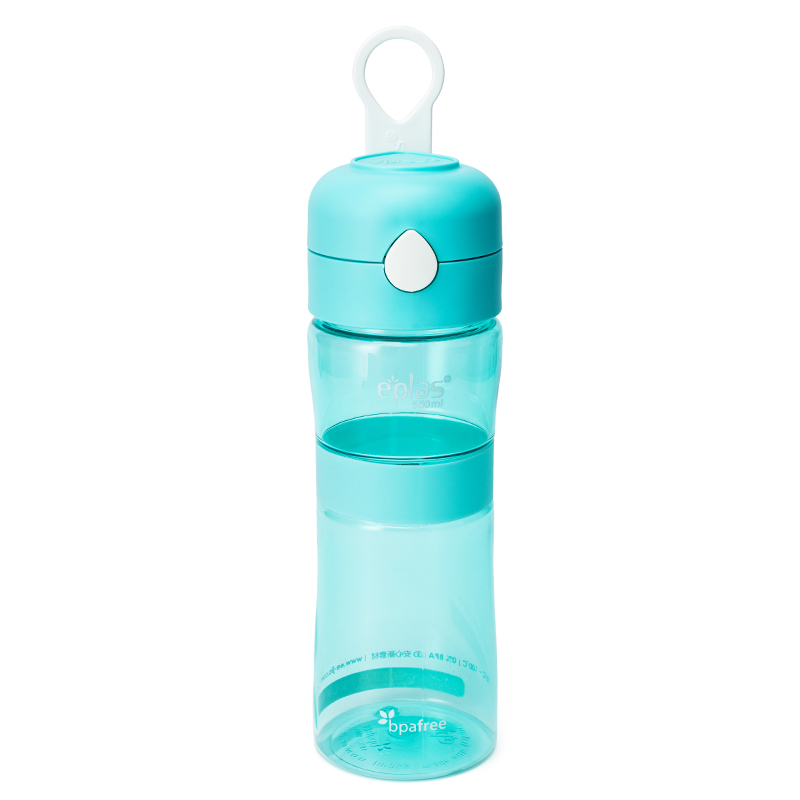 Eplas Tritan随手杯成人塑料防漏水杯防滑情侣便携夏天户外随行杯550ml