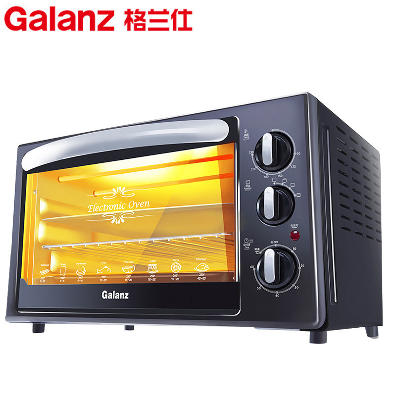格兰仕（Galanz）电烤箱 K11 家用电烤箱 30L 上下发热管独立加热 多层烤位随意搭配