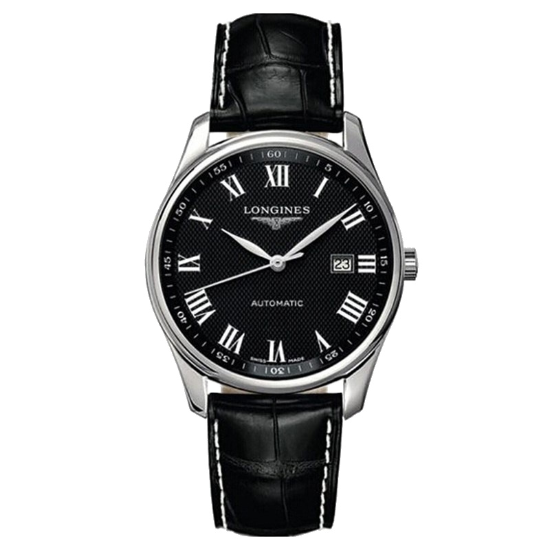 LONGINES/浪琴 名匠系列皮带日历机械表 男 L2.893.4.51.7