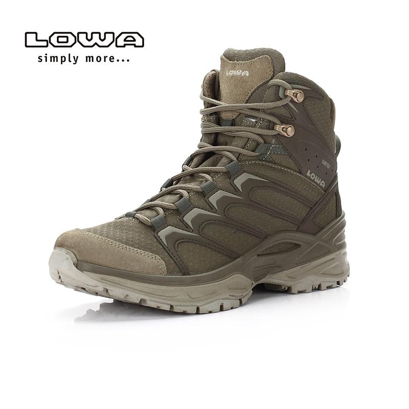 LOWA（德国）户外男舒适透气GORE-TEX防泼水越野徒步中帮鞋L310608