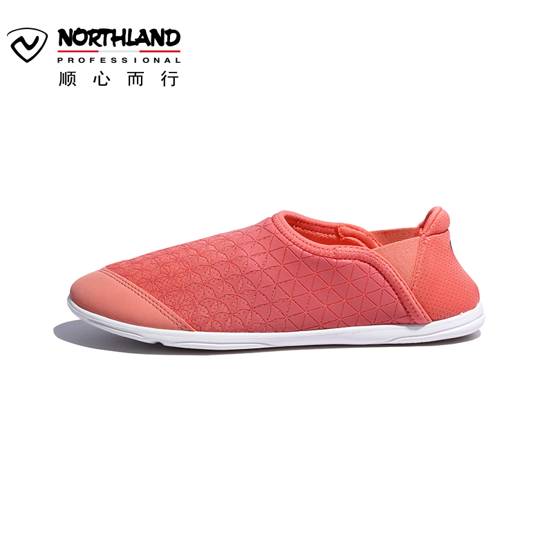 诺诗兰（NORTHLAND）户外女士弹力透气便携低帮休闲鞋FT072013