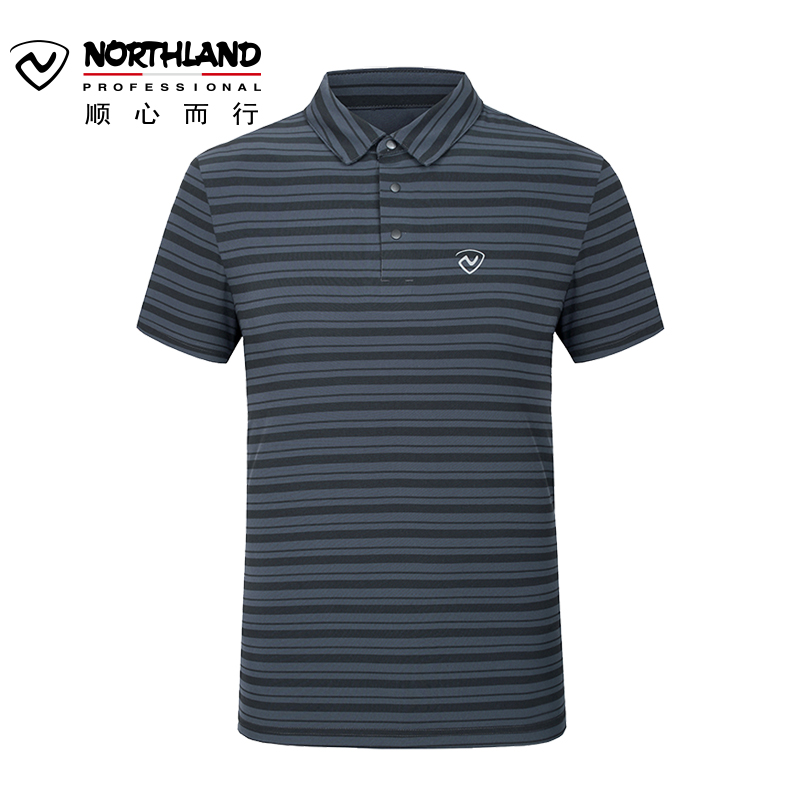 诺诗兰（NORTHLAND）户外男士T恤休闲运动短袖GQ965011