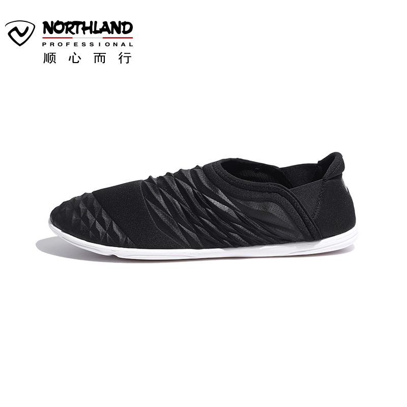 诺诗兰（NORTHLAND）户外男女弹力透气便携低帮休闲鞋FT075013/FT072013