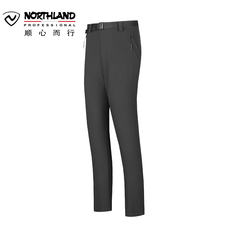 诺诗兰2018春夏新品女士弹力速干裤户外休闲运动快干长裤GQ072132