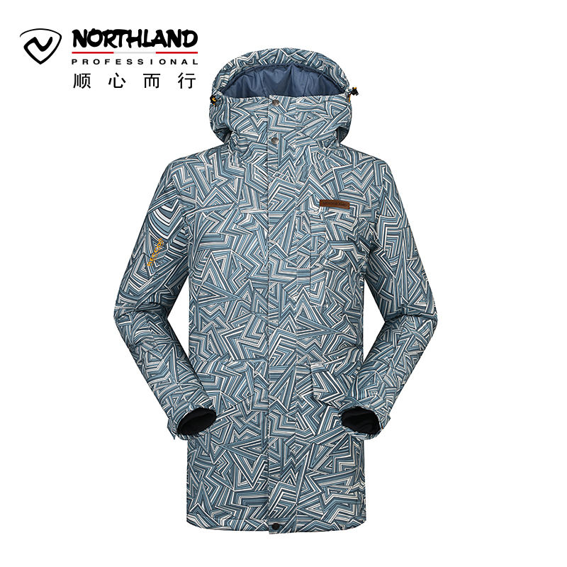 诺诗兰（NORTHLAND）户外男式防泼水透气防风保暖滑雪滑板服GK055821