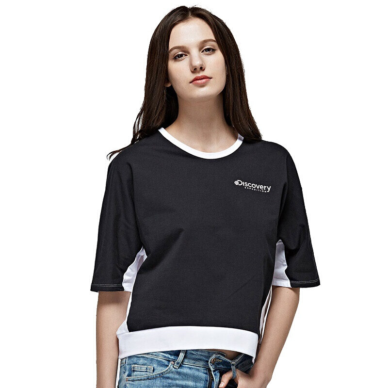 DISCOVERY户外女款休闲运动短袖圆领T恤DAJF82202/DAJF82165