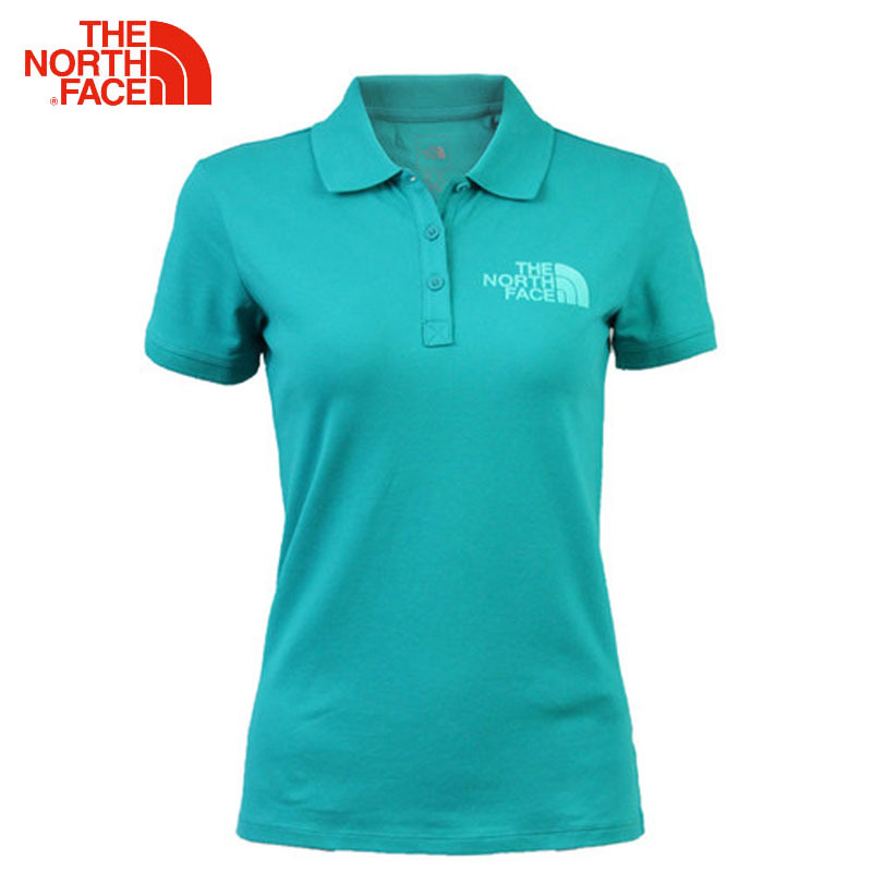 北面（TheNorthFace）女式休闲户外舒适短袖T恤POLO衫A8FP现