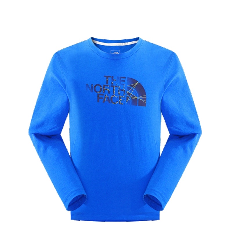 北面（TheNorthFace）男款圆领轻便舒适长袖T恤CZF4