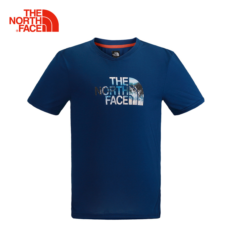 北面（TheNorthFace）男舒适透气排湿抑臭短袖T恤CZJ4
