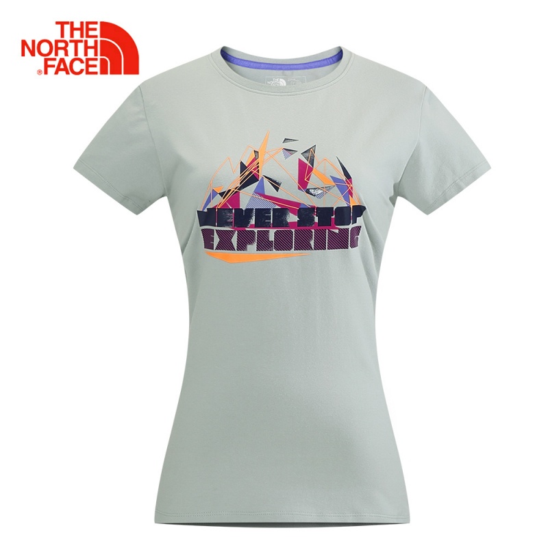 北面（TheNorthFace）女款舒适透气易打理短袖T恤CNJ1