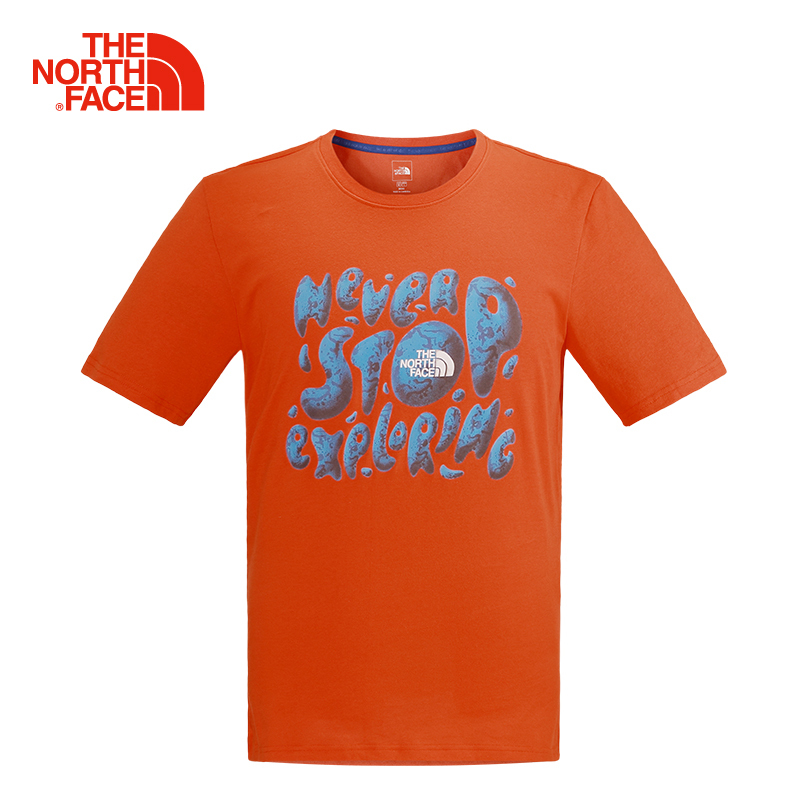 北面（TheNorthFace）情侣柔软舒适短袖T恤A9TZCZR8CZN5