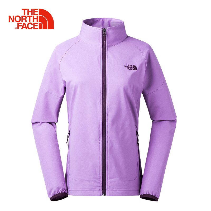 北面（TheNorthFace）女款户外防风透气防泼水软壳外套2XVZ