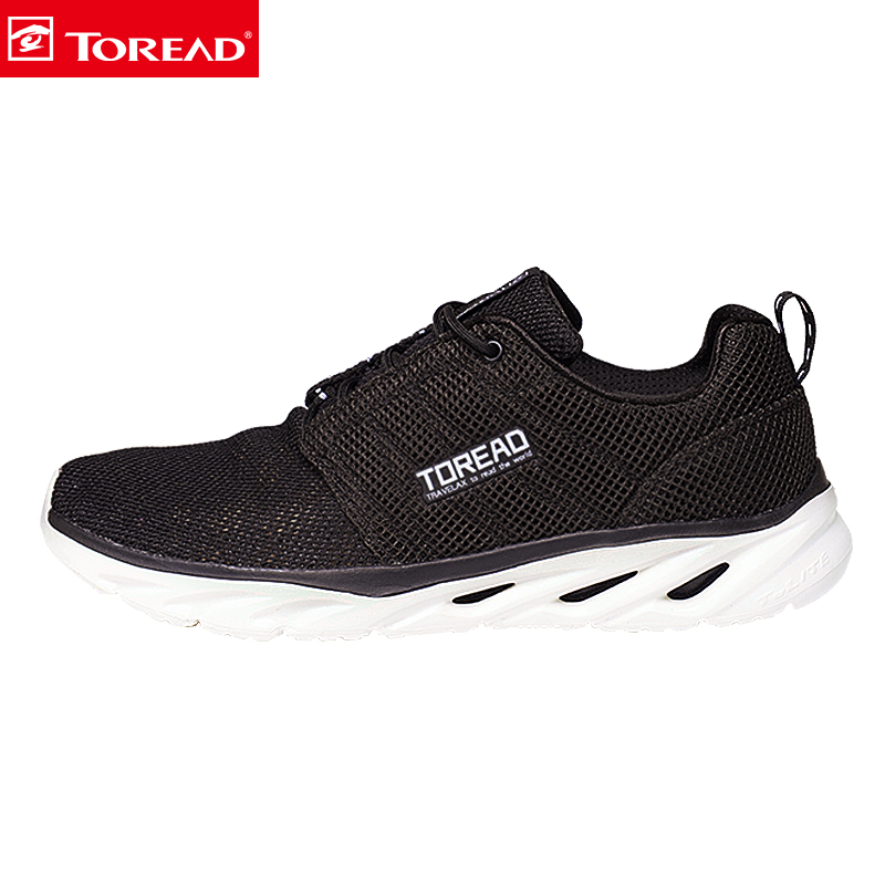 探路者（TOREAD）户外男女透气网面徒步健走鞋休闲鞋TFOG81716/TFOG82716