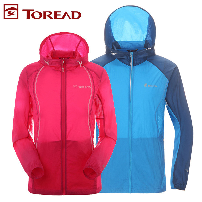 探路者（TOREAD）春夏男女轻薄透气衣户外风衣KAEE81313/KAEE82314