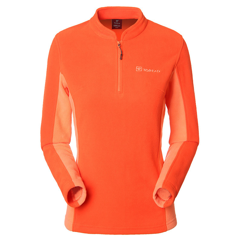 探路者（TOREAD）户外男女款保暖套头舒服抓绒衣TACC91852/TACC92853