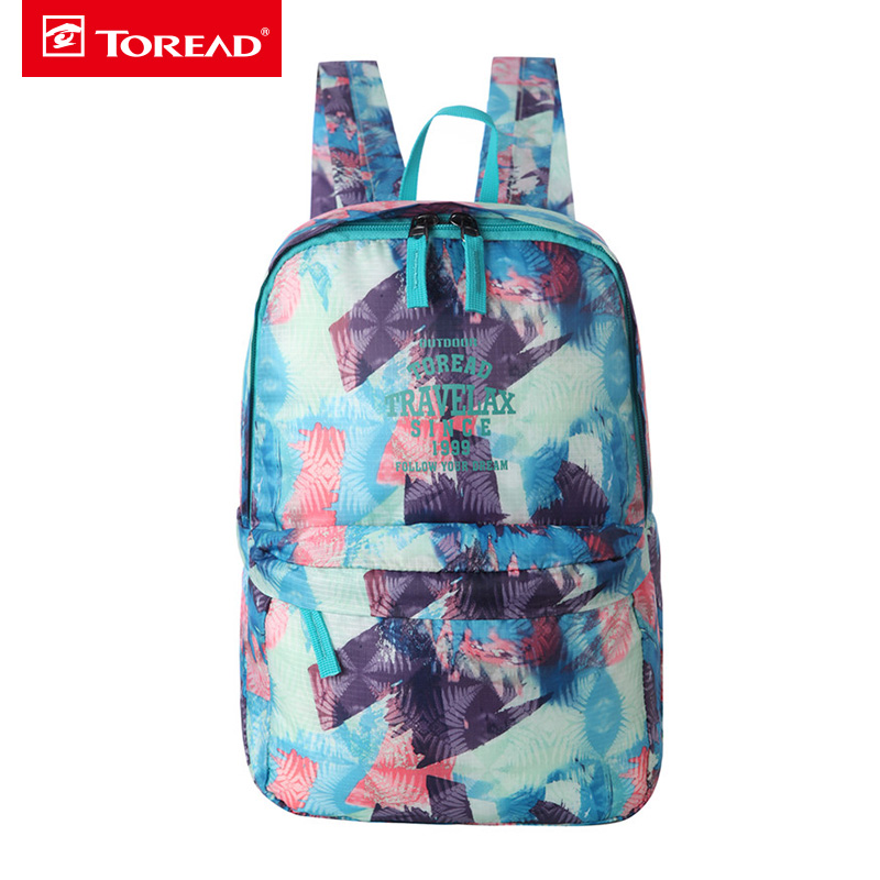 探路者（TOREAD）春夏户外双肩10升多口袋轻便背肤包ZEBF80305