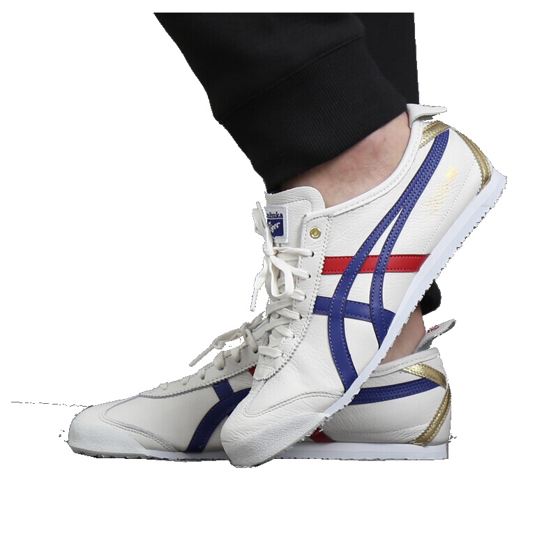 鬼冢虎(ONITSUKATIGER)运动户外男女中性款运动休闲小白鞋D507L