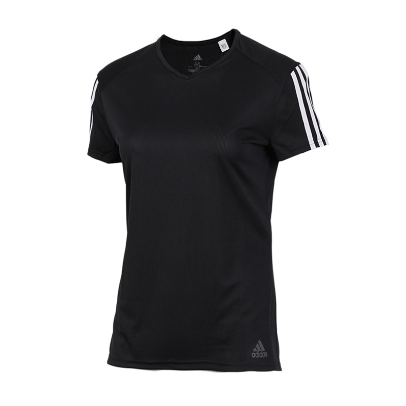 阿迪达斯（adidas）女款跑步训练运动短袖T恤CZ7569